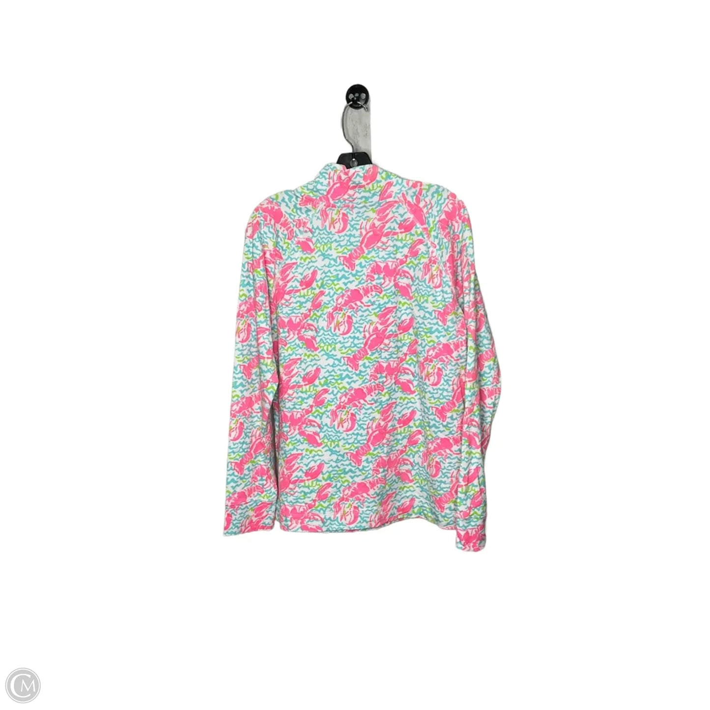 Top Long Sleeve Designer By Lilly Pulitzer In Animal Print, Size: L
