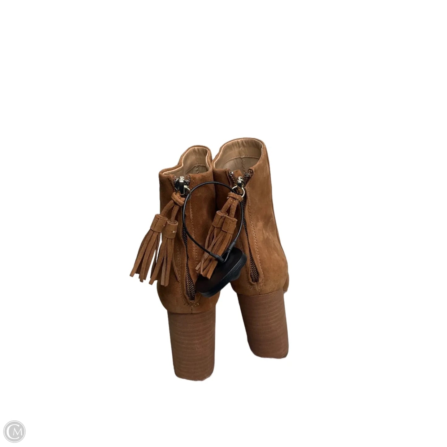 Boots Ankle Heels By Banana Republic In Beige, Size: 7