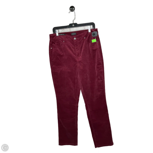 Pants Corduroy By Talbots In Purple, Size: 10
