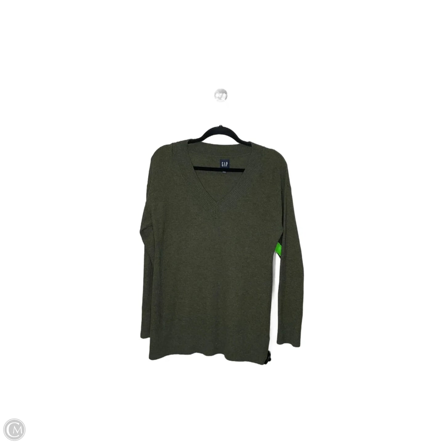 Sweater By Gap In Green, Size: M