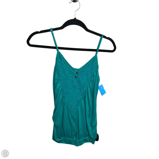 Top Sleeveless By No Boundaries In Green, Size: M