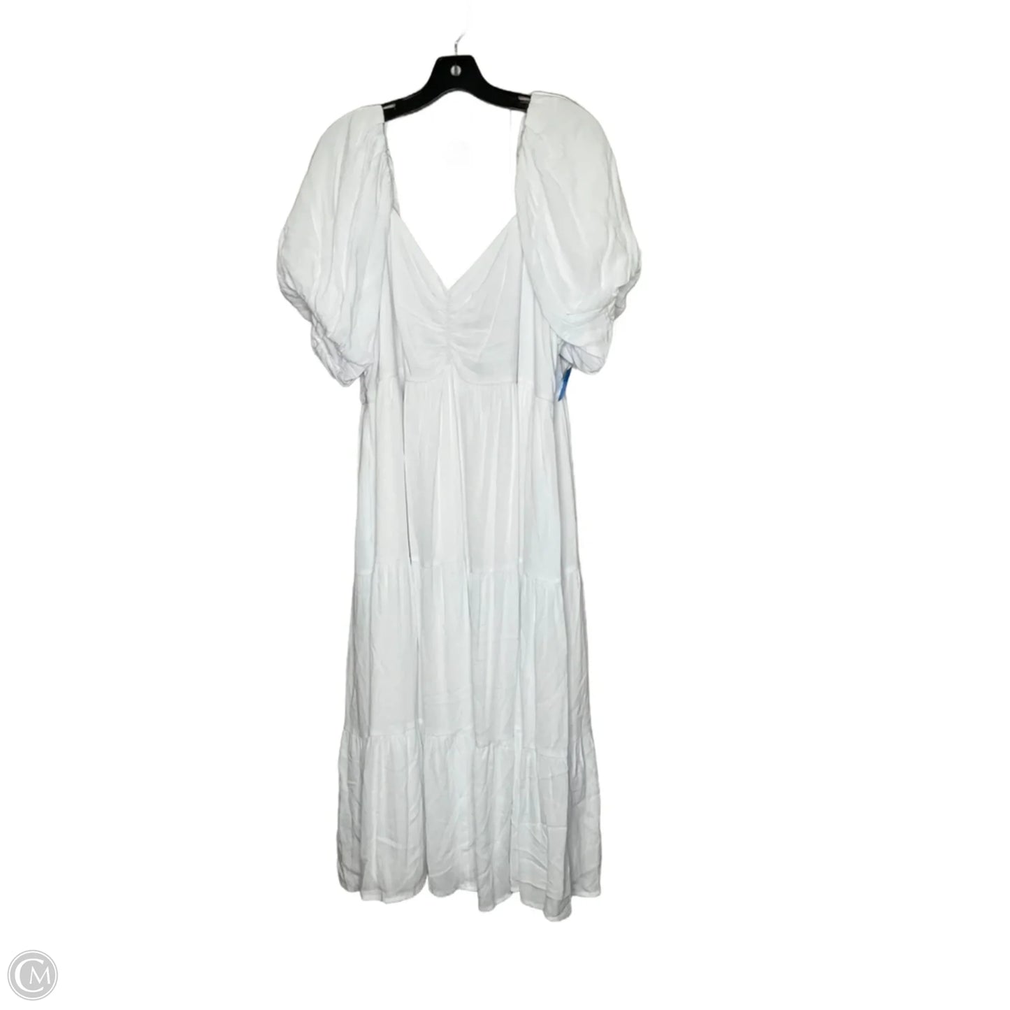 Dress Casual Maxi By Arula In White, Size: 2x