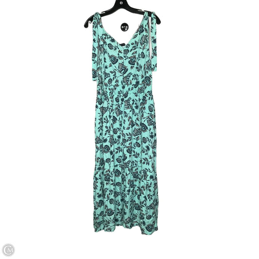 Dress Casual Maxi By Lane Bryant In Green, Size: 14