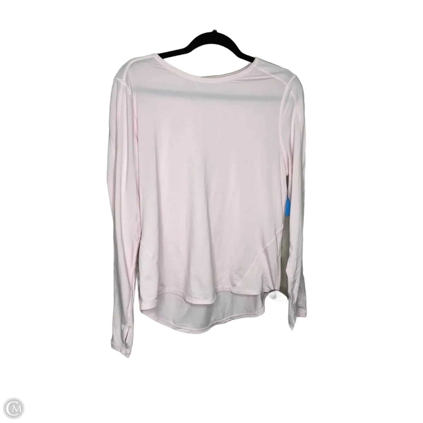 Athletic Top Long Sleeve Crewneck By Sweaty Betty In Pink, Size: M