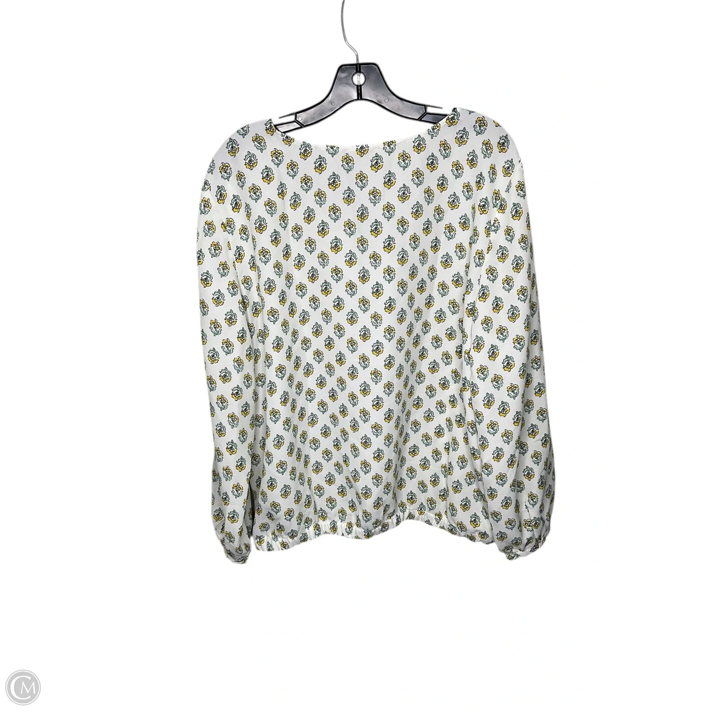 Top Short Sleeve By Loft In Floral Print, Size: Xl