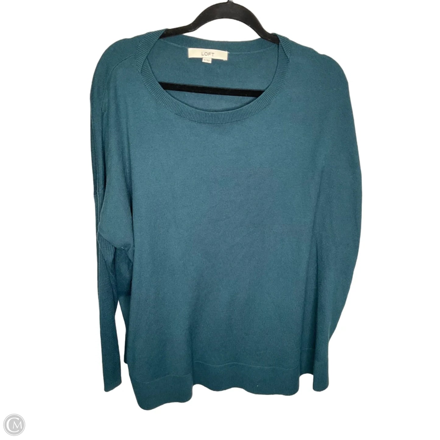 Sweater By Loft In Green, Size: Xl