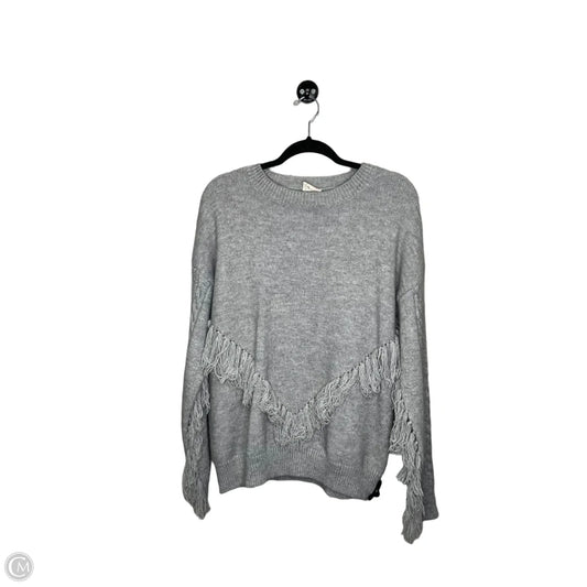 Sweater By Bibi In Grey, Size: Xl