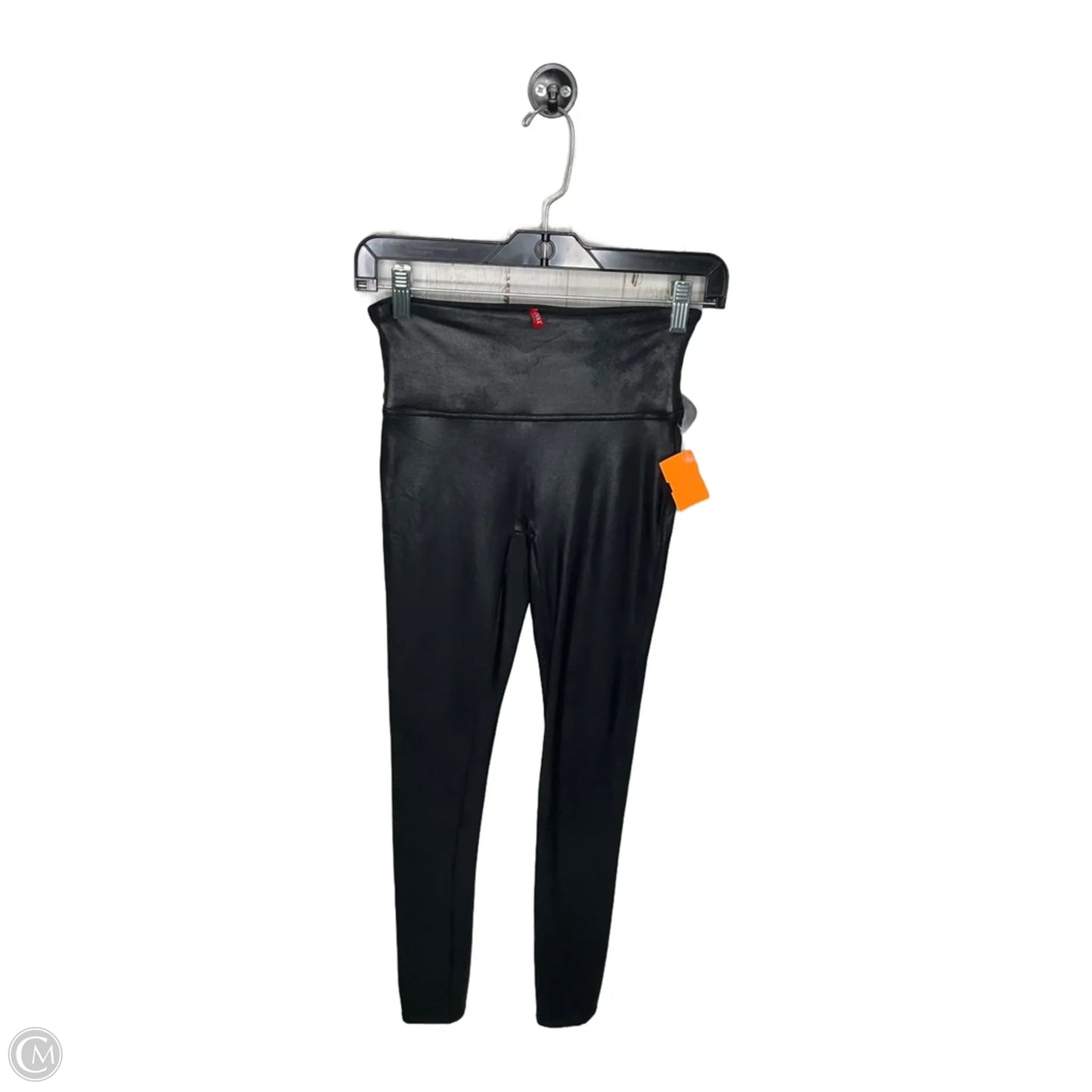 Athletic Leggings By Spanx In Black, Size: Sp