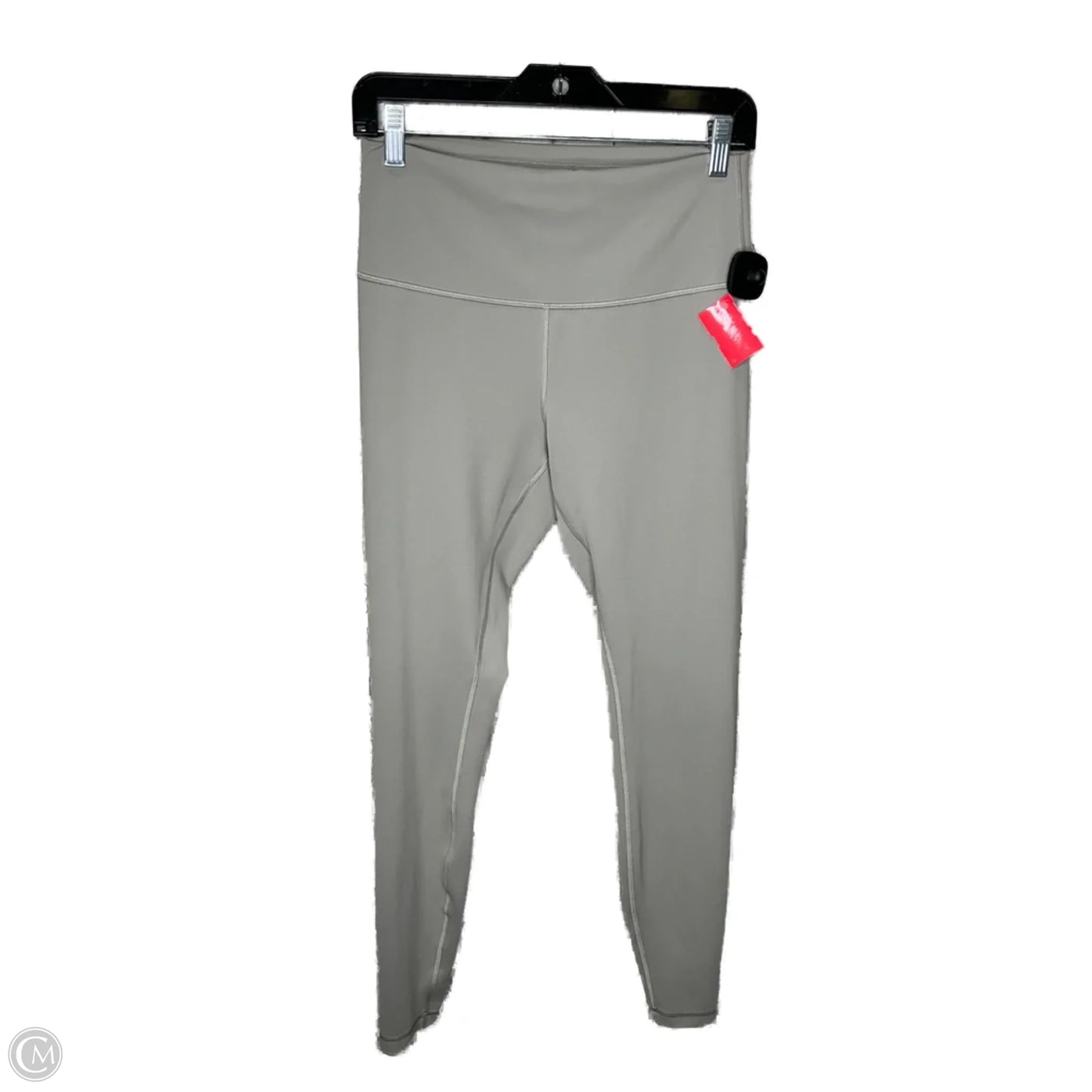 Athletic Leggings By Lululemon In Grey, Size: 10