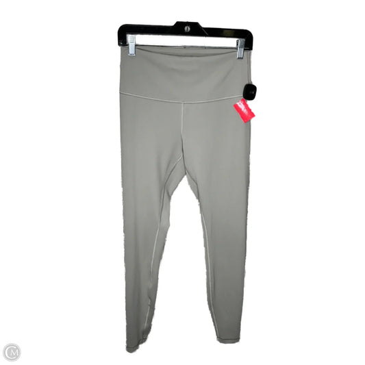 Athletic Leggings By Lululemon In Grey, Size: 10