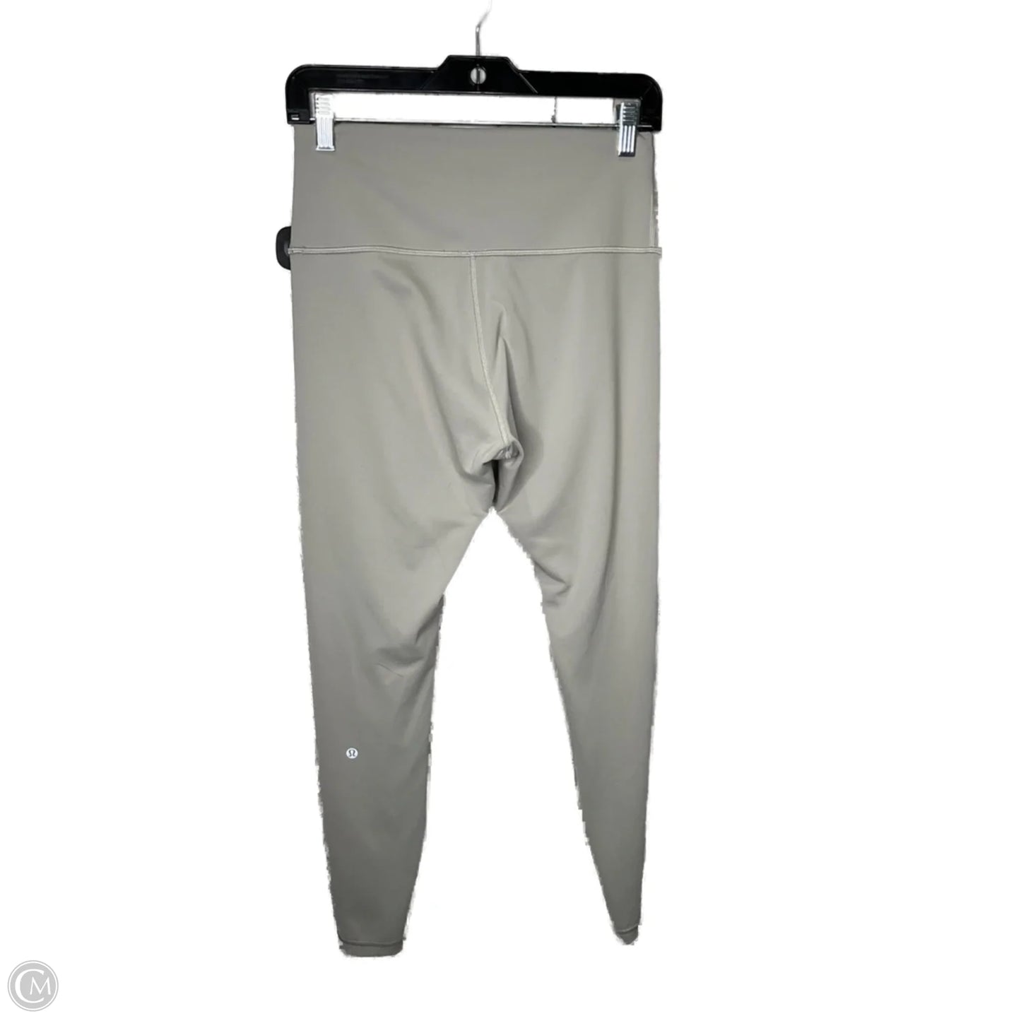 Athletic Leggings By Lululemon In Grey, Size: 10