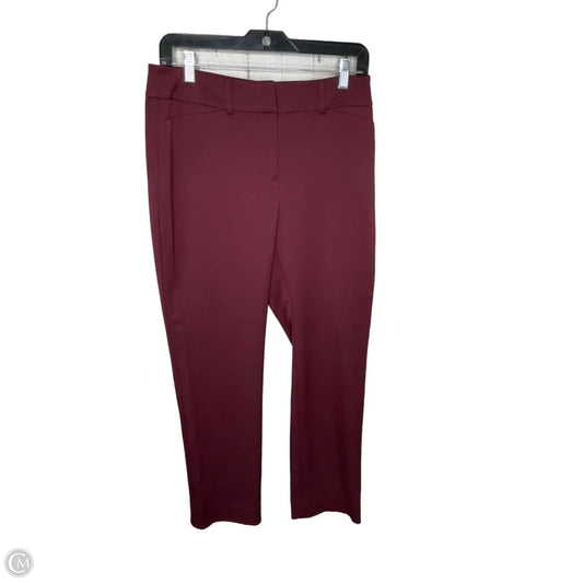Pants Dress By Ann Taylor In Maroon, Size: 6p