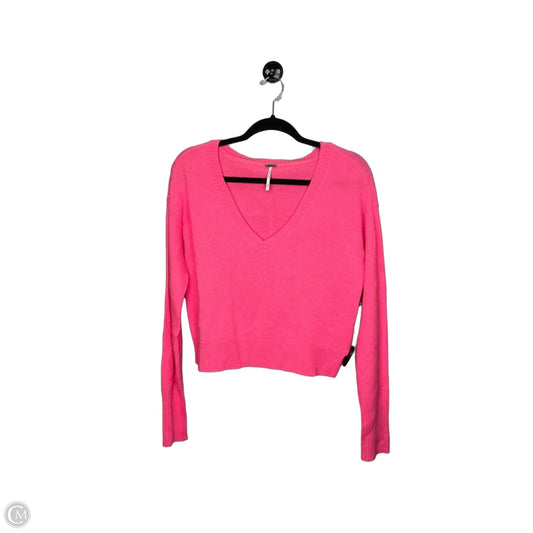 Sweater By Free People In Pink, Size: S