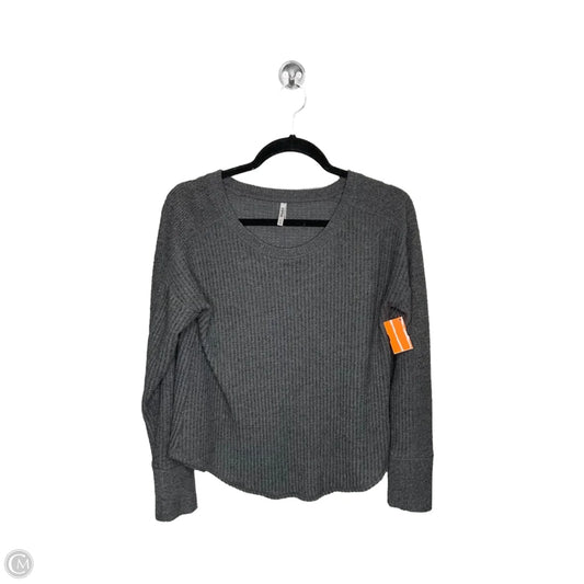 Top Long Sleeve By Mudd In Grey, Size: Xs