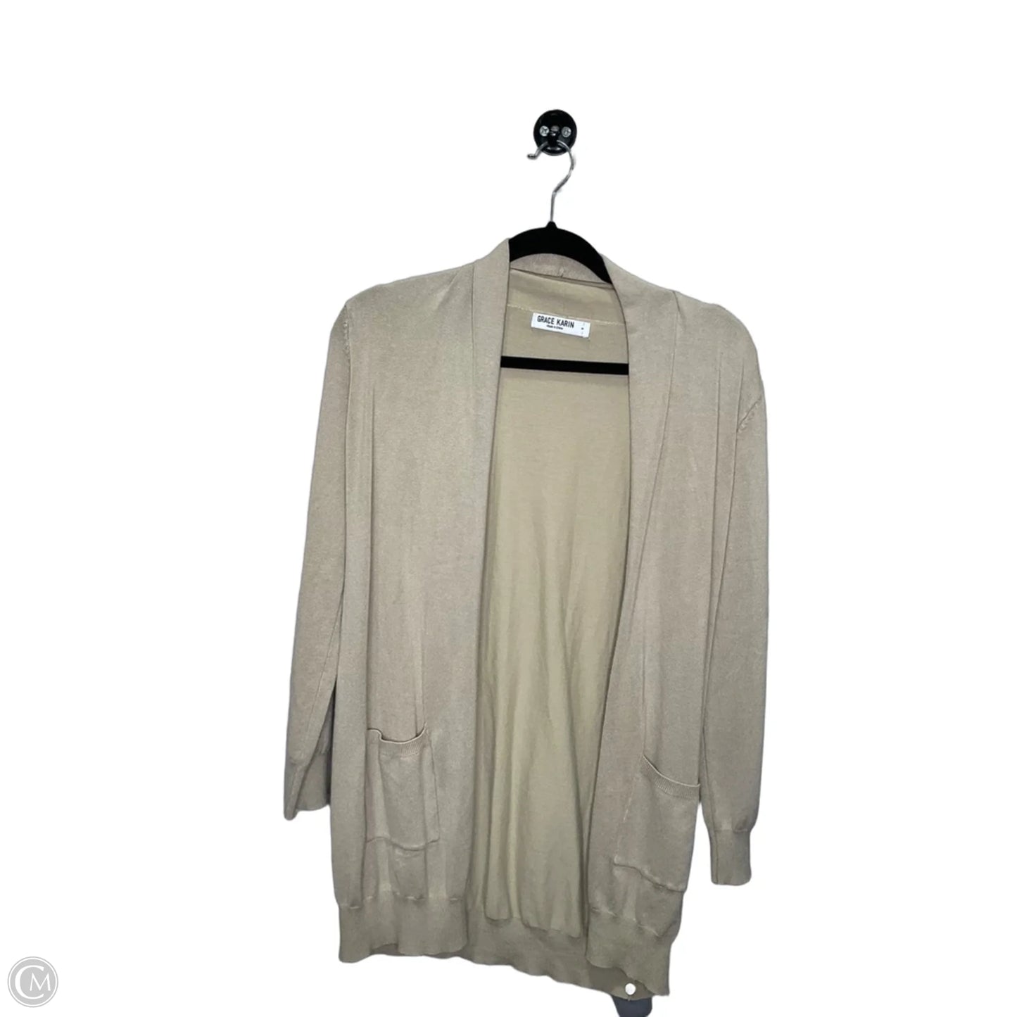 Cardigan By Grace Karin In Beige, Size: S