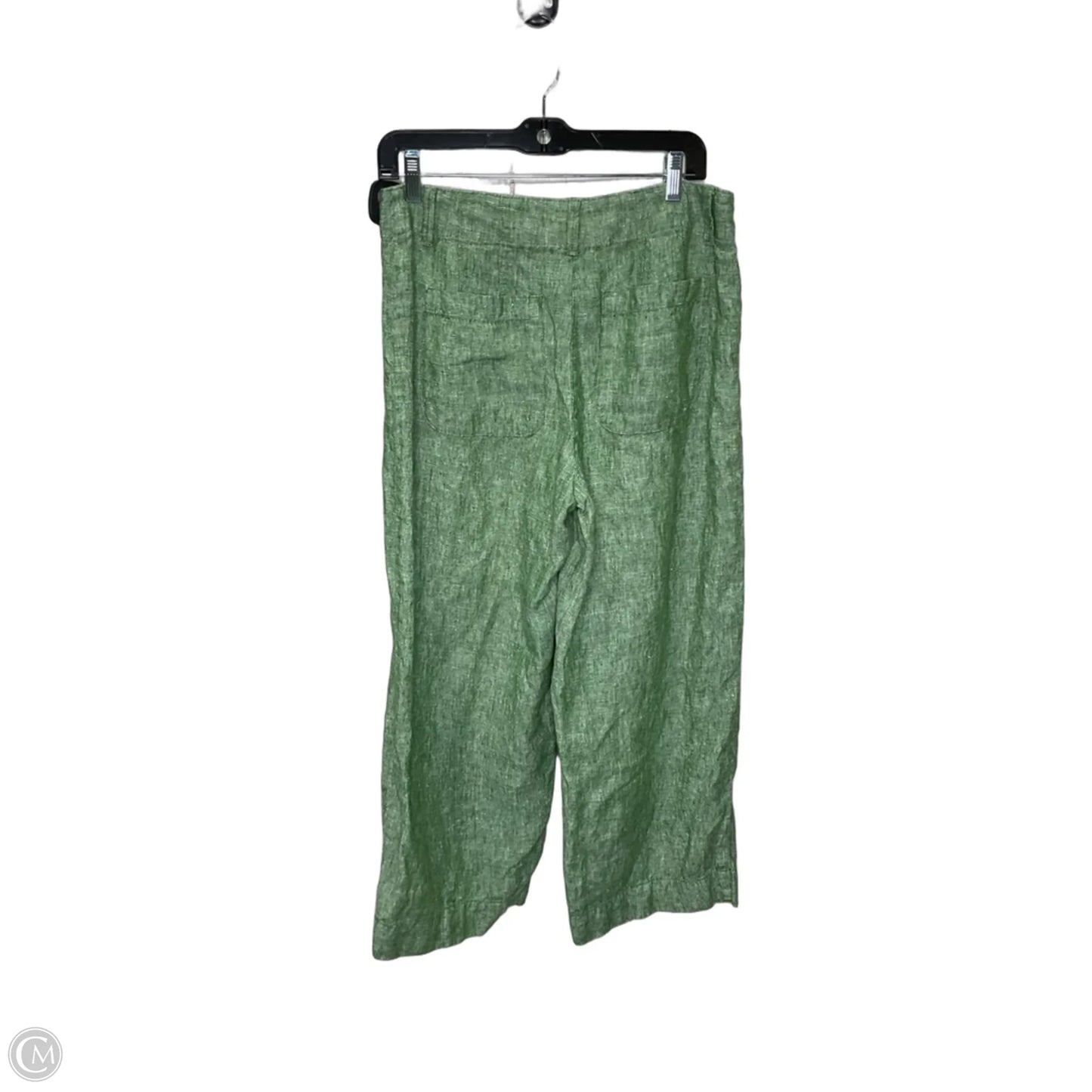 Pants Linen By Talbots In Green, Size: 6