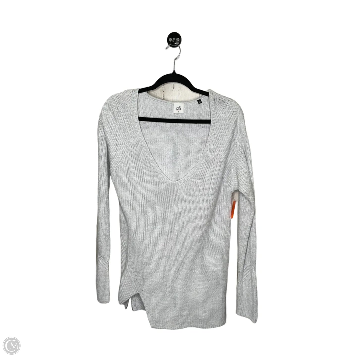 Sweater By Cabi In Grey, Size: S
