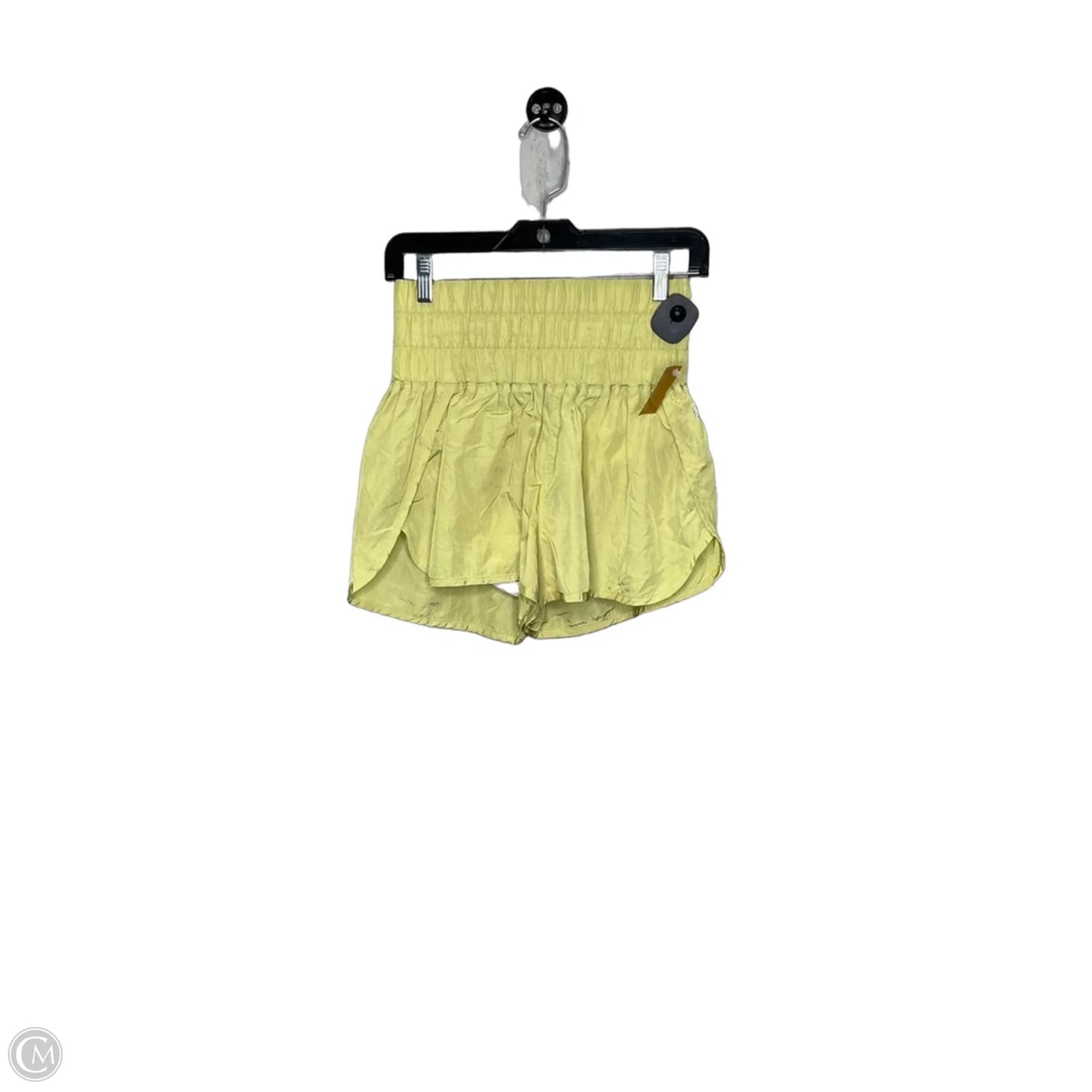 Athletic Shorts By Free People In Yellow, Size: M