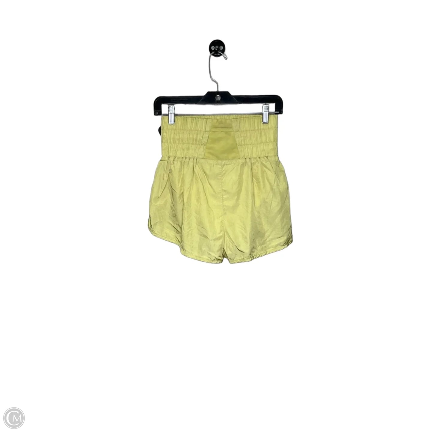 Athletic Shorts By Free People In Yellow, Size: M