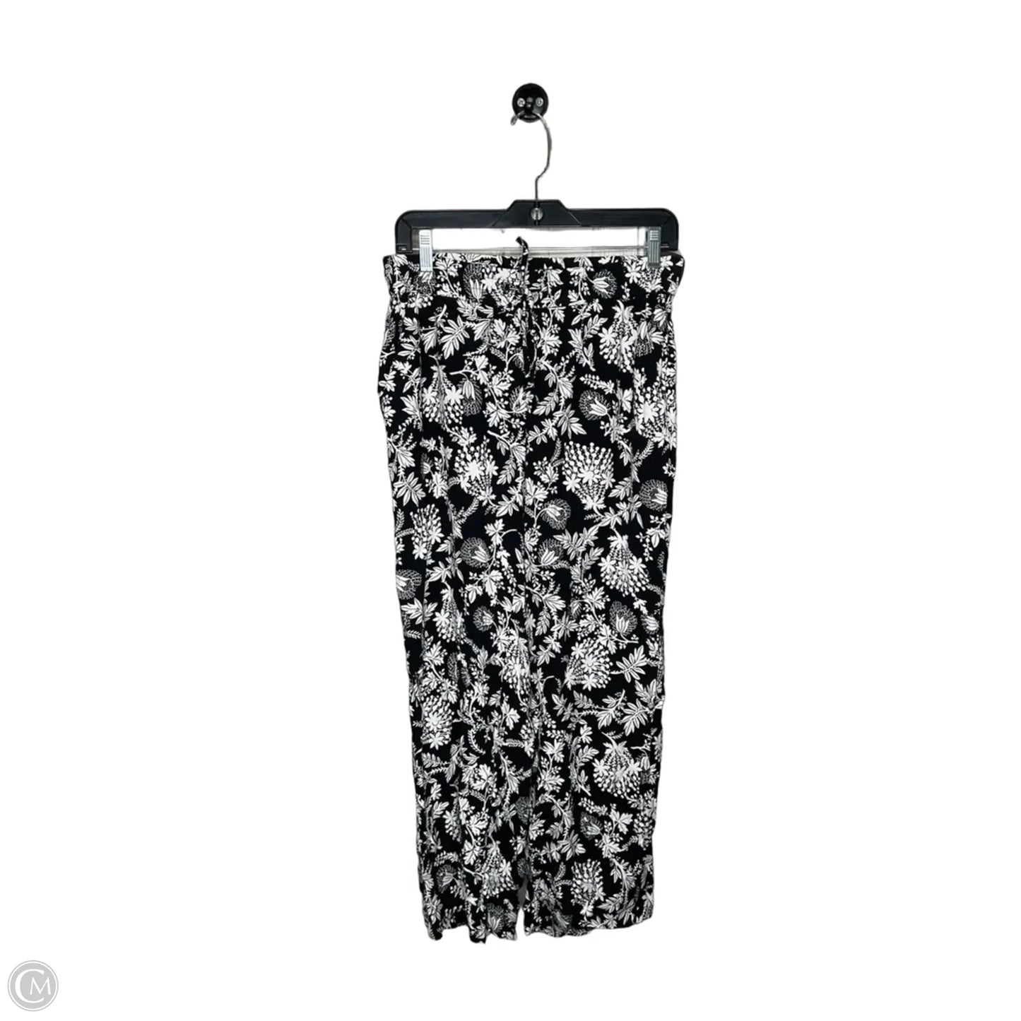 Pants Linen By Loft In Floral Print, Size: Sp