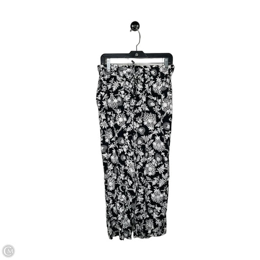 Pants Linen By Loft In Floral Print, Size: Sp