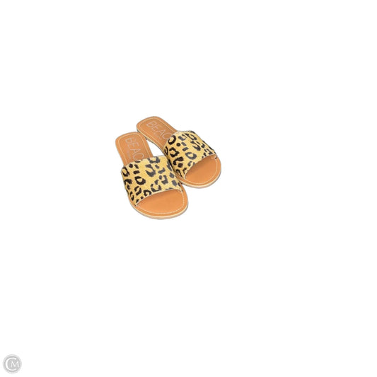 Sandals Flats By Matisse In Animal Print, Size: 7