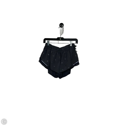 Athletic Shorts By Lululemon In Black, Size: 12