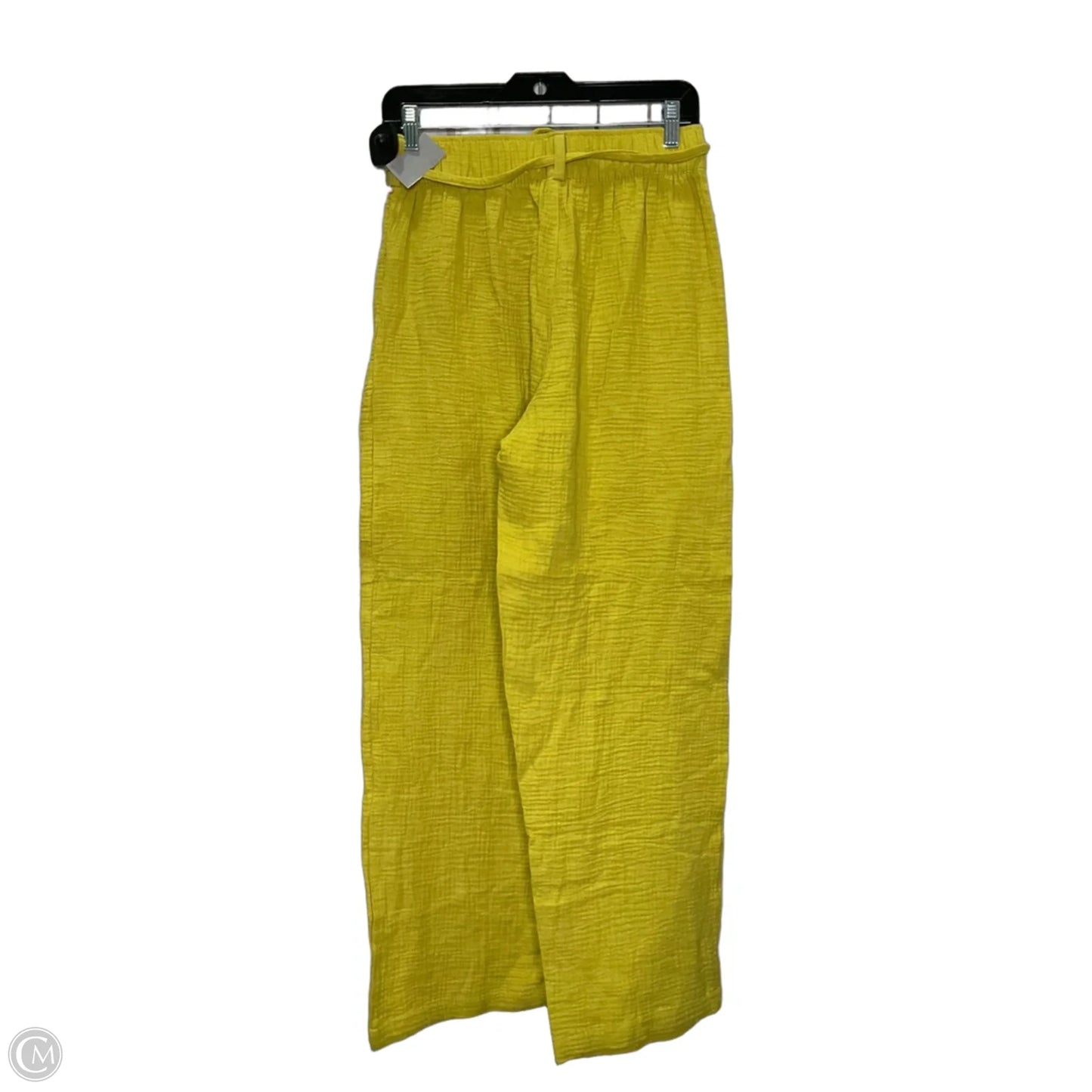 Pants Linen By Clothes Mentor In Yellow, Size: M