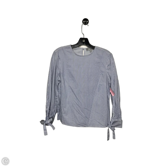 Top Long Sleeve By Marled In Striped Pattern, Size: S