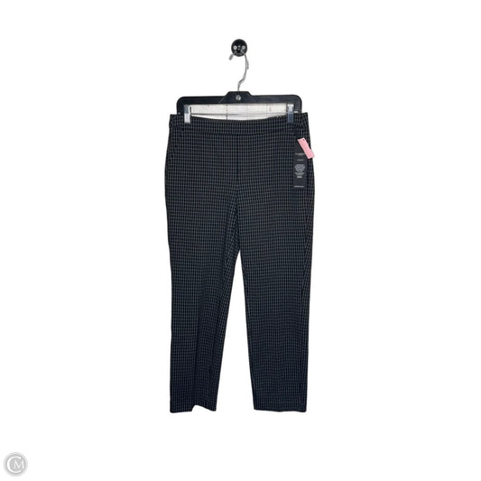 Pants Dress By Liverpool In Plaid Pattern, Size: 6
