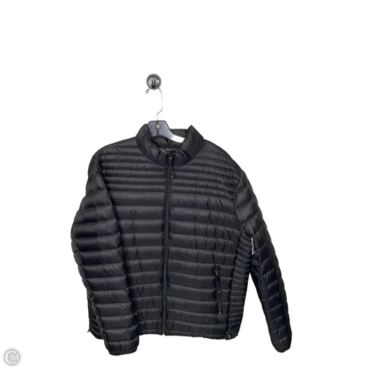 Jacket Puffer & Quilted By Clothes Mentor In Black, Size: L