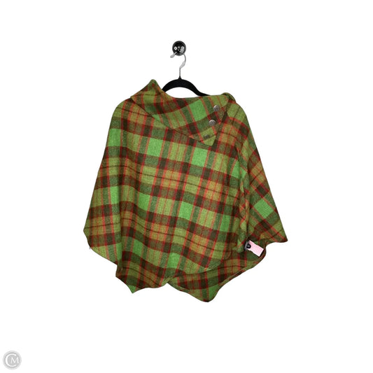 Poncho By Cmc In Plaid Pattern, Size: Osfm