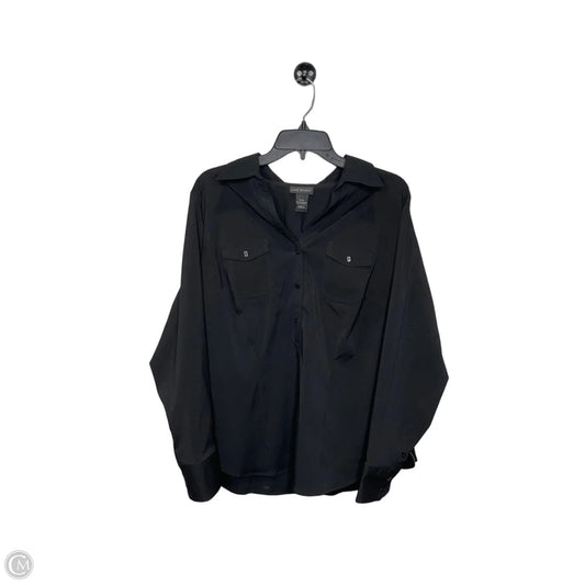 Top Long Sleeve By Lane Bryant In Black, Size: 14