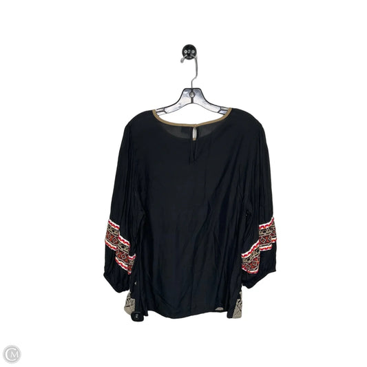 Top Long Sleeve By Bl-nk In Black, Size: S