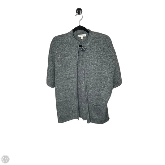 Poncho By Coldwater Creek In Grey, Size: S