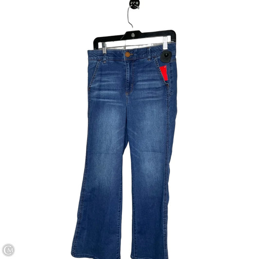Jeans Flared By Democracy In Blue Denim, Size: 6p