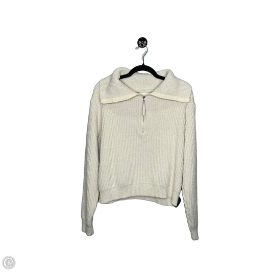 Sweater By Allie Rose In Cream, Size: Lp