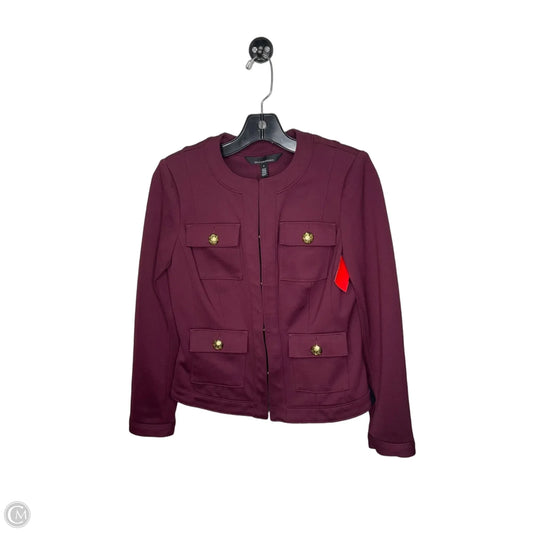 Blazer By White House Black Market In Maroon, Size: 4