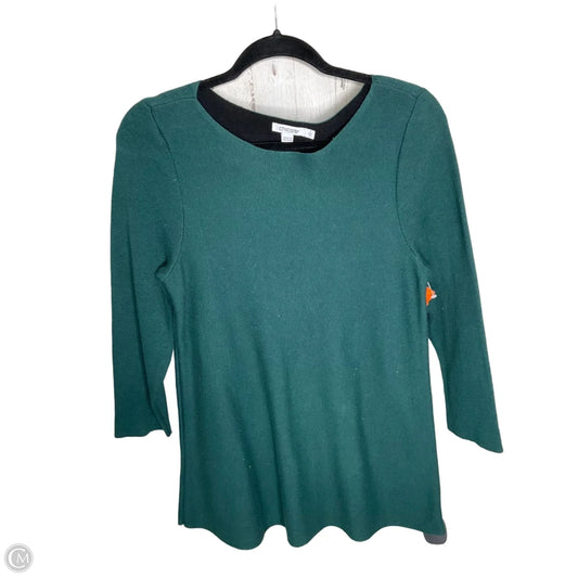 Sweater By Chicos In Green, Size: Xl