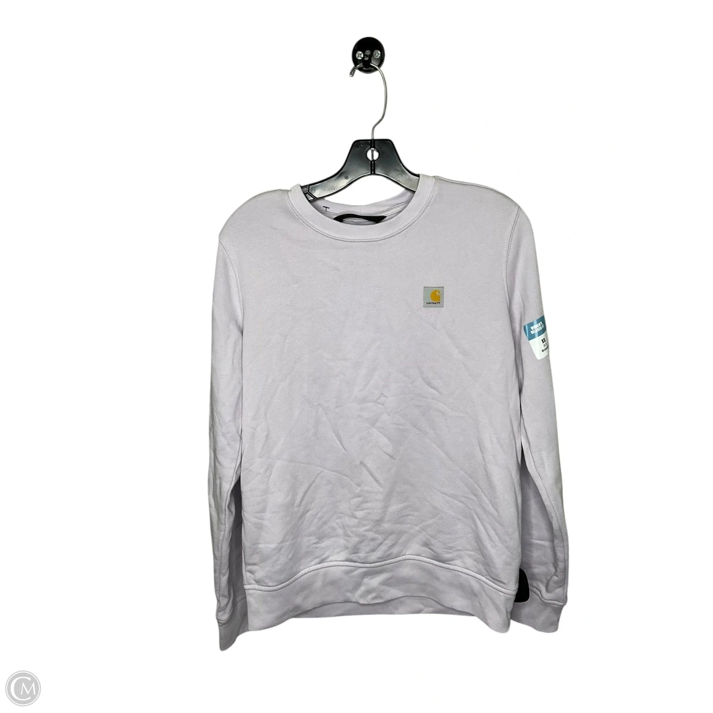 Sweatshirt Crewneck By Carhartt In Purple, Size: Xs