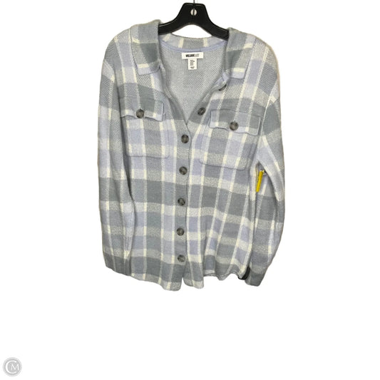 Jacket Shirt By William Rast In Plaid Pattern, Size: M