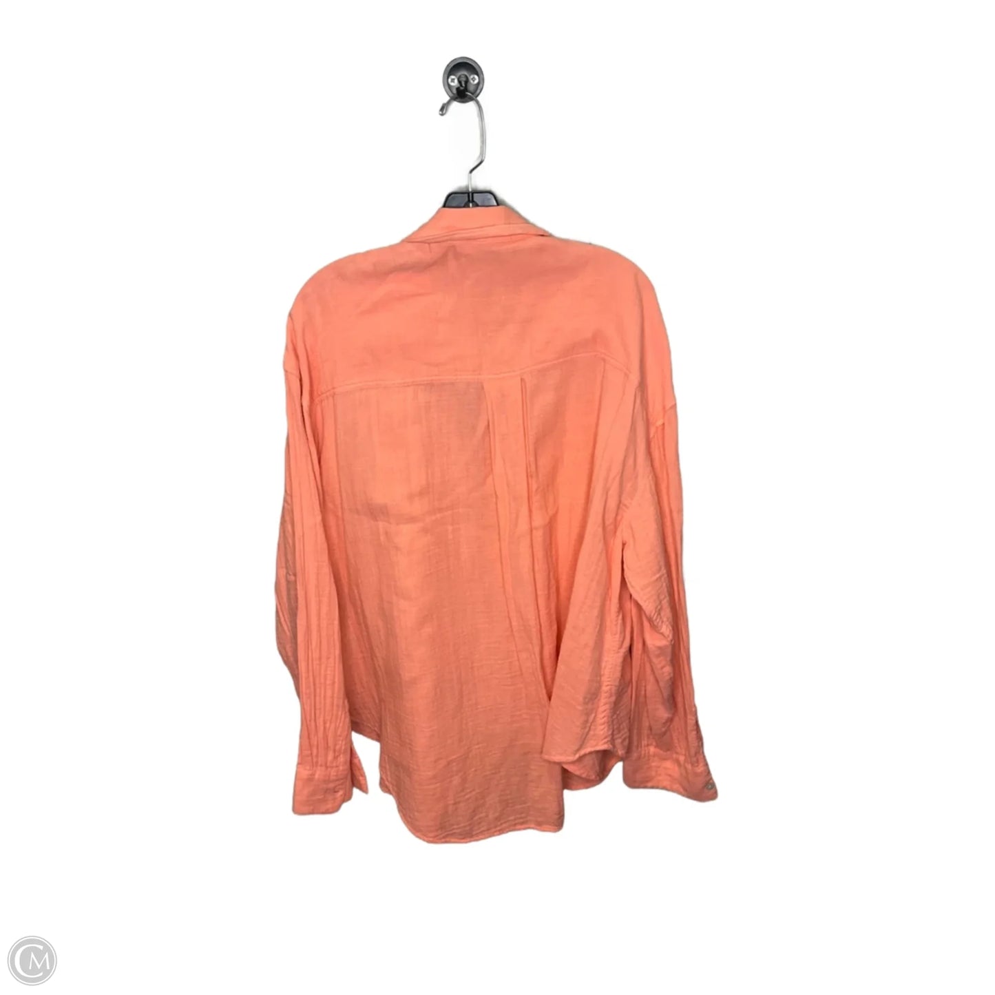 Top Long Sleeve By Lane Bryant In Coral, Size: 3x