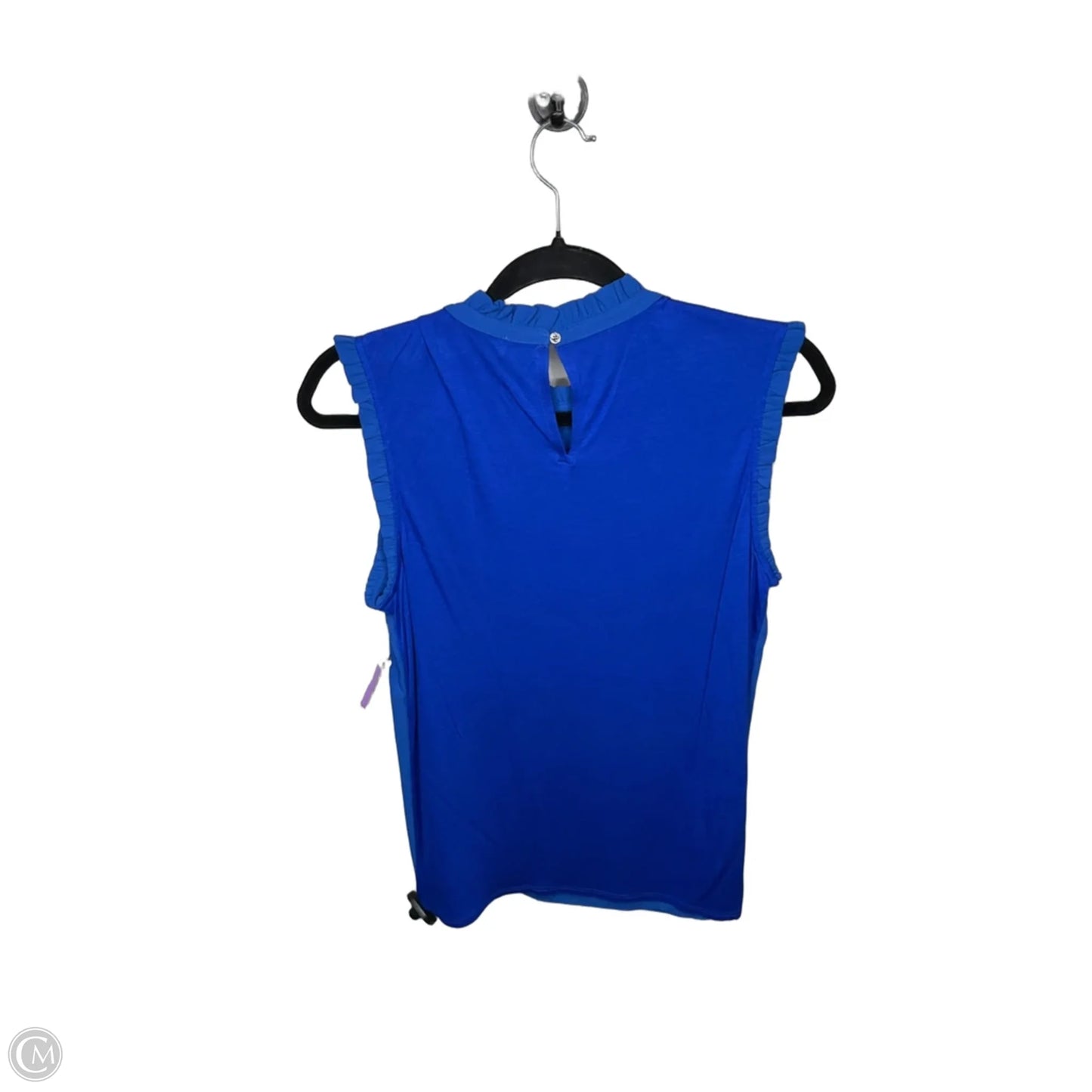Top Short Sleeve By Loft In Blue, Size: S