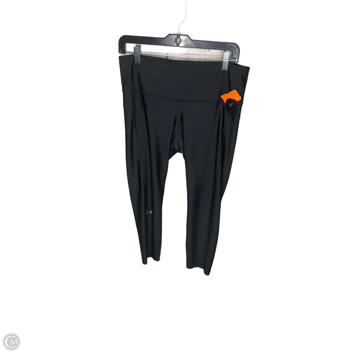 Athletic Leggings By Under Armour In Black, Size: L