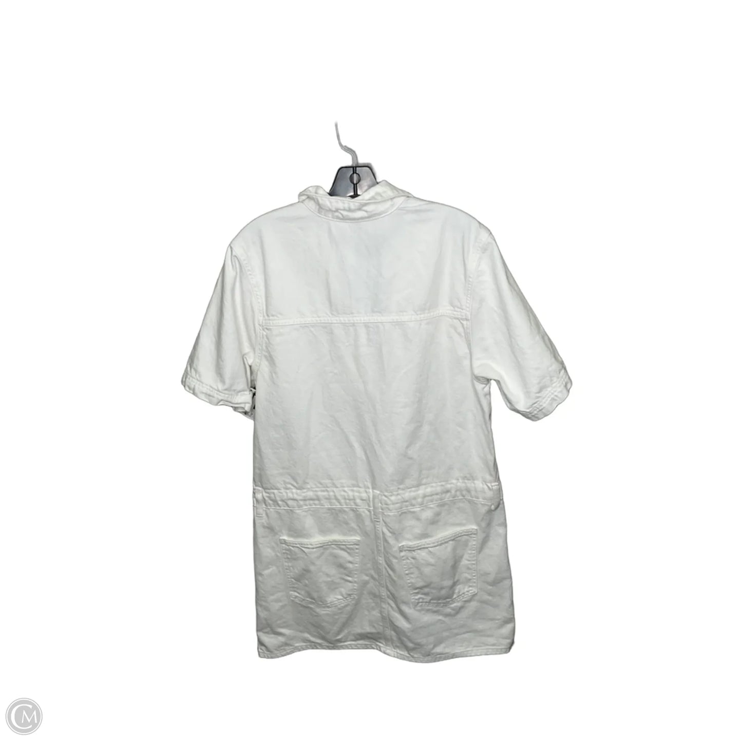 Dress Casual Short By Universal Thread In White Denim, Size: M