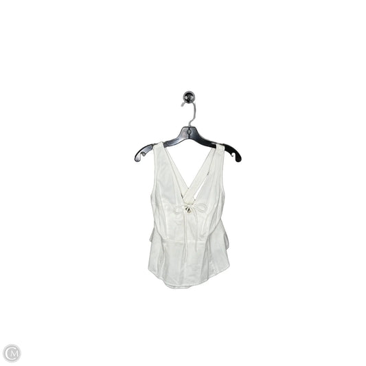 Top Sleeveless By Free People In White, Size: M