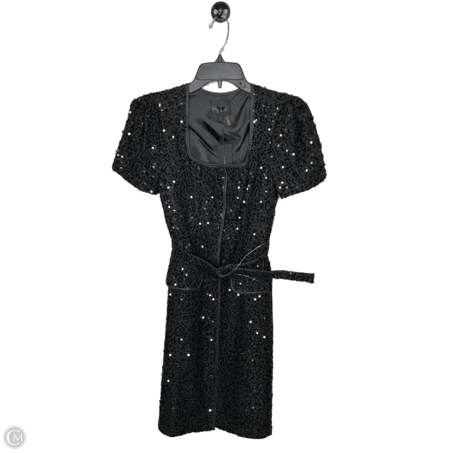 Dress Party Midi By Donna Karan In Black, Size: 2