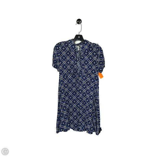 Dress Casual Short By Free People In Blue & White, Size: S