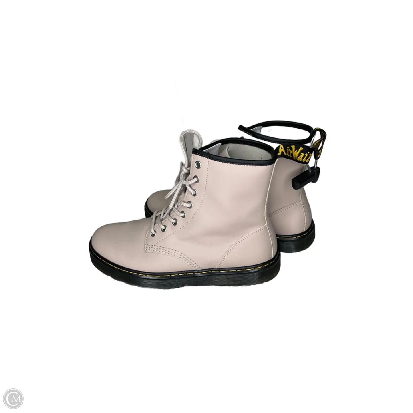 Boots Combat By Dr Martens In Cream, Size: 10