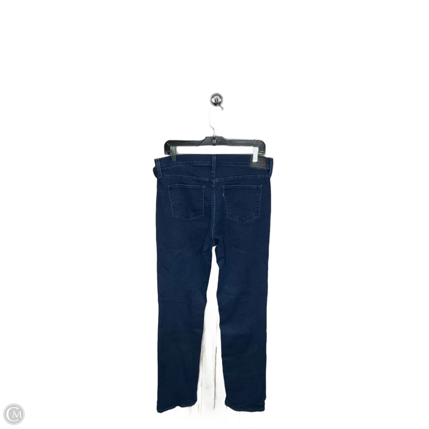 Jeans Straight By Levis In Blue, Size: 12